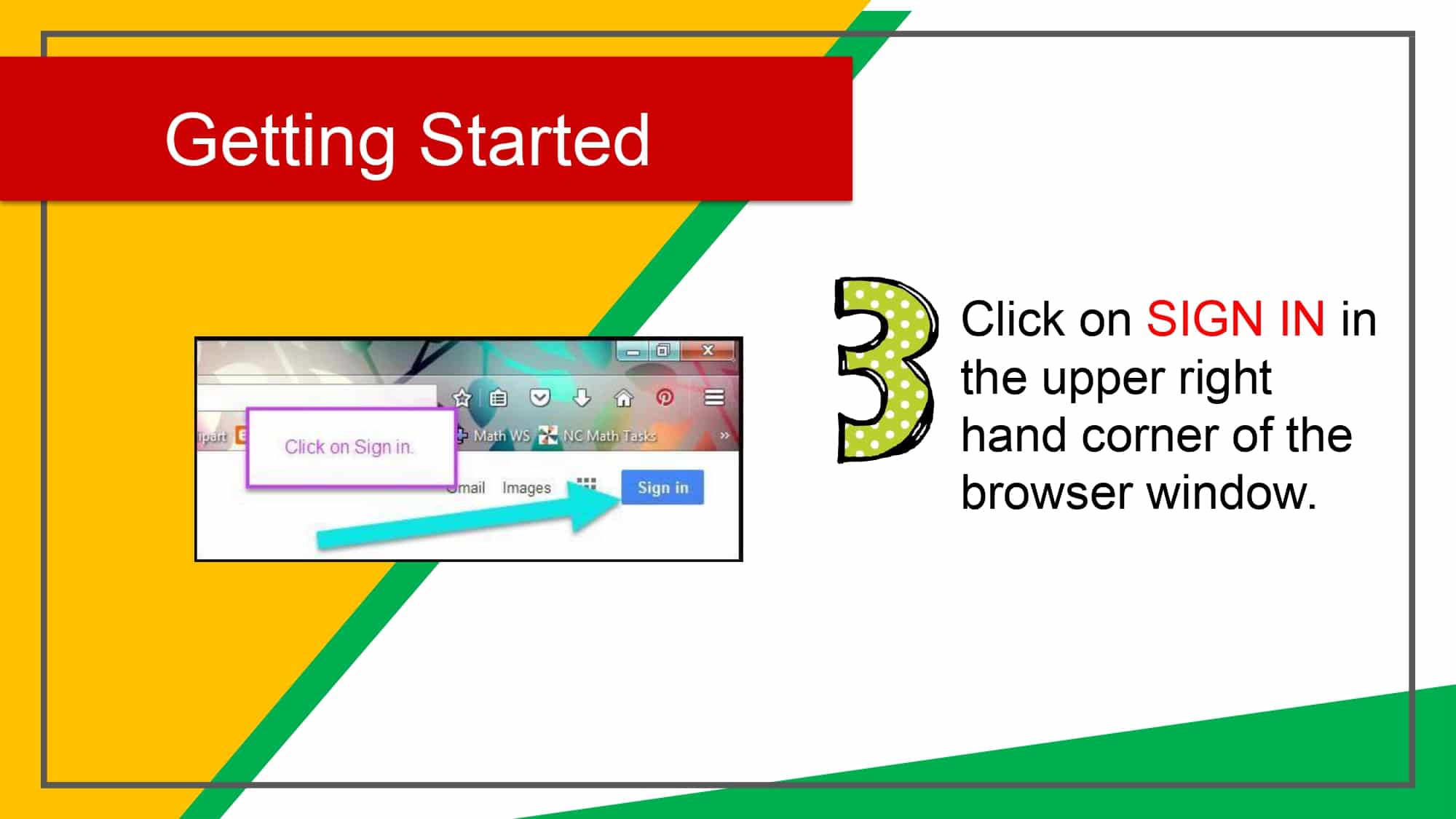 Google Getting Started 3