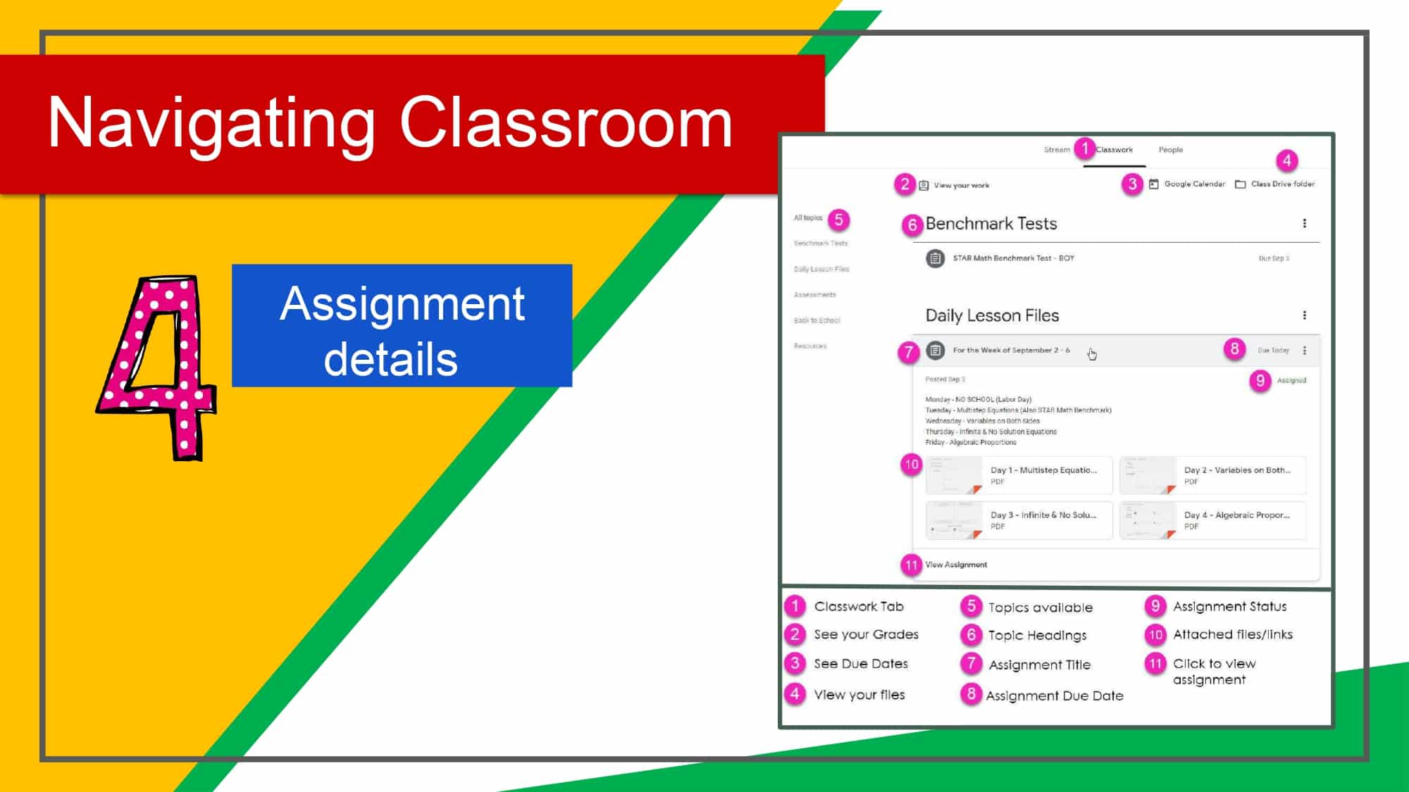 Navigating Classroom